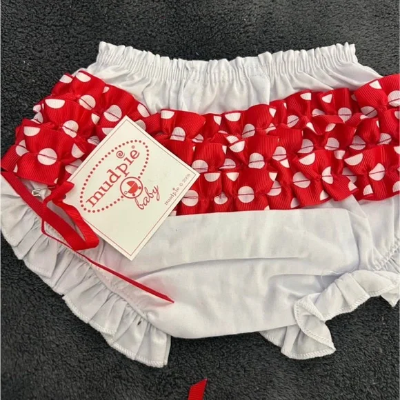 Mud Pie Baby Christmas Bloomers - Picture 3 of 6